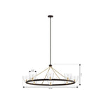 Minka-Lavery 12728-796 Dark Bronze Noellea 50'' 8-light Chandelier Image 2