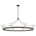 Minka-Lavery 12728-796 Dark Bronze Noellea 50'' 8-light Chandelier Image 1