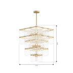 Minka-Lavery 12759-732 Legacy Brass Kiori 22.75'' 9-light Pendant Image 2