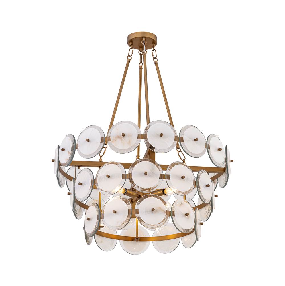 Minka-Lavery 12854-732 Legacy Brass Kintrel 28.75'' 4-light Pendant Image 8