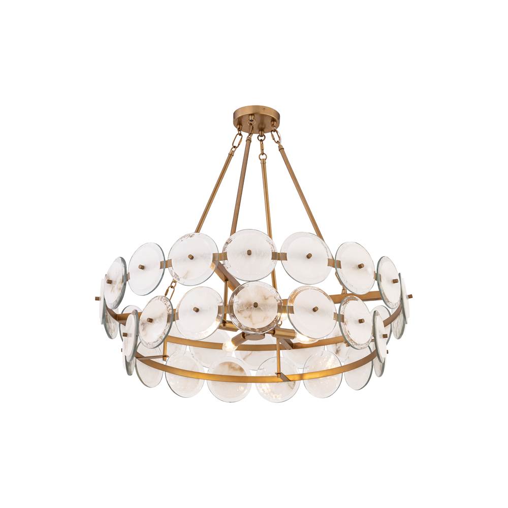 Minka-Lavery 12855-732 Legacy Brass Kintrel 31.5'' 4-light Pendant Image 8