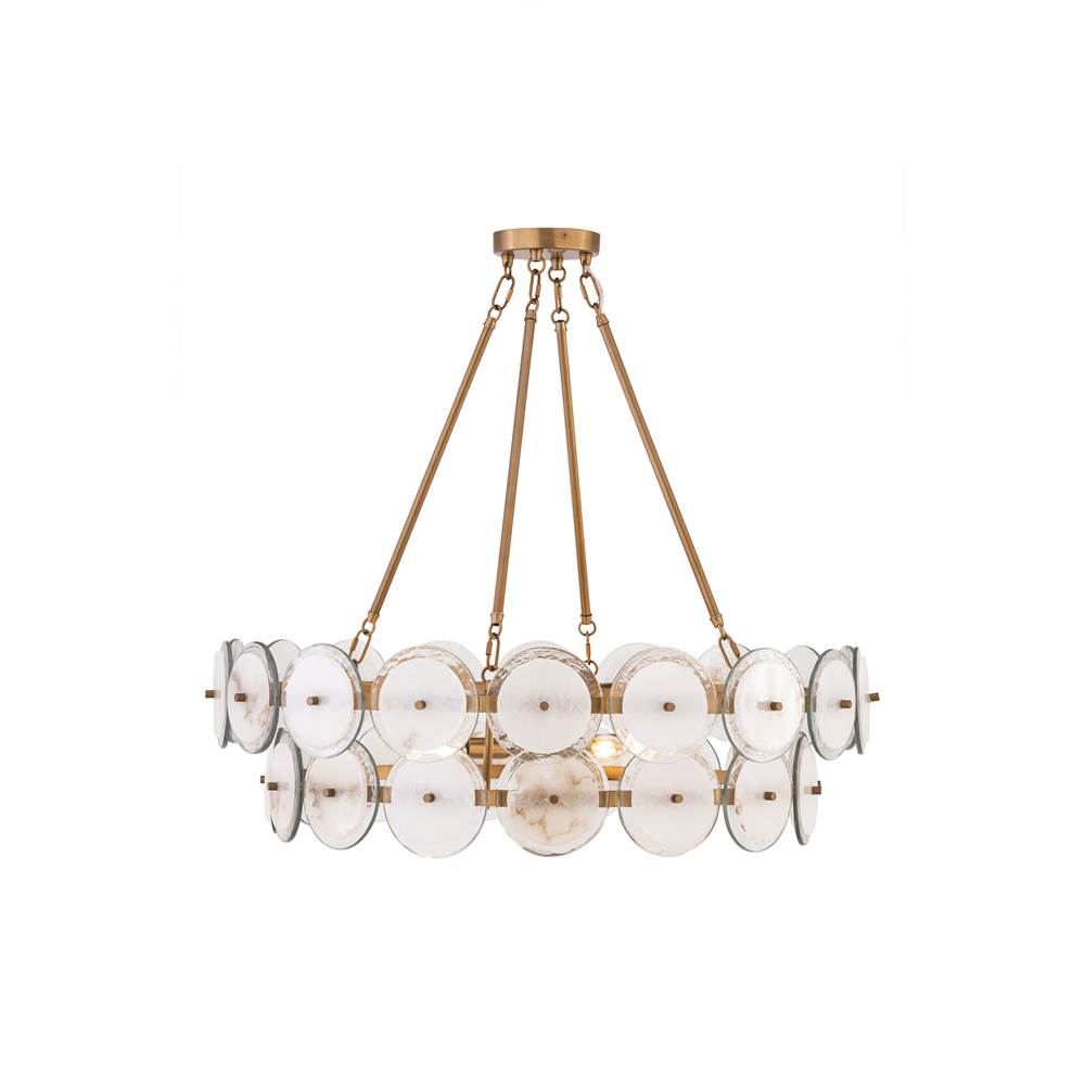 Minka-Lavery 12855-732 Legacy Brass Kintrel 31.5'' 4-light Pendant Image 1