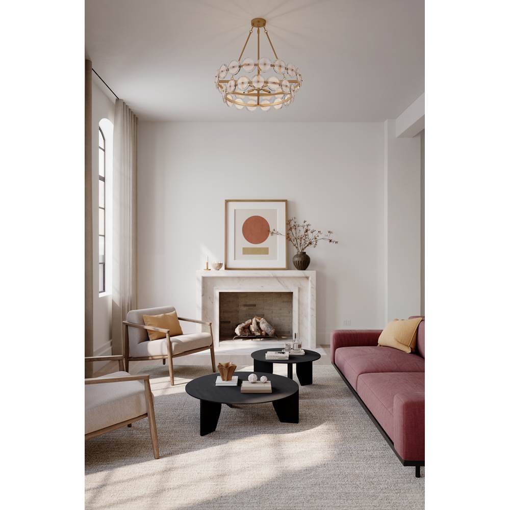 Minka-Lavery 12855-732 Legacy Brass Kintrel 31.5'' 4-light Pendant Image 3
