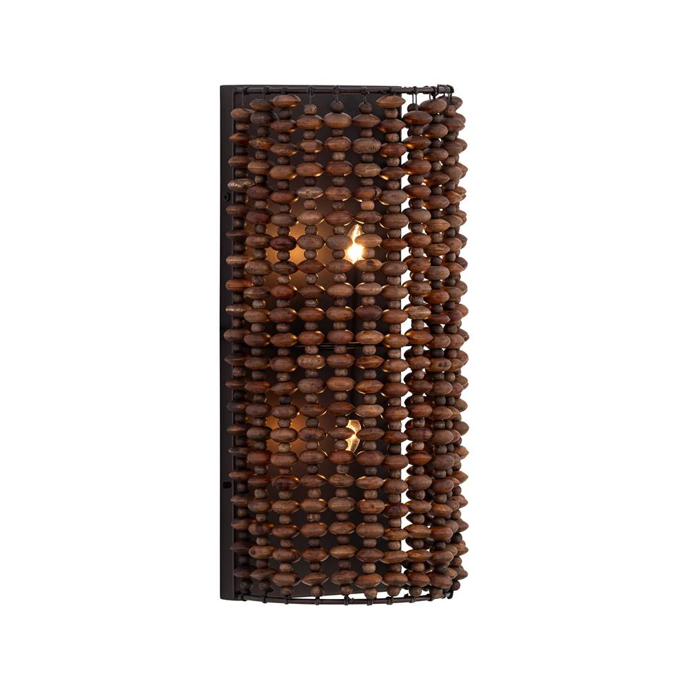 Minka-Lavery 12952-860 Dark Bronze Beaudelle 18'' High 2-light Wall Sconce Image 7