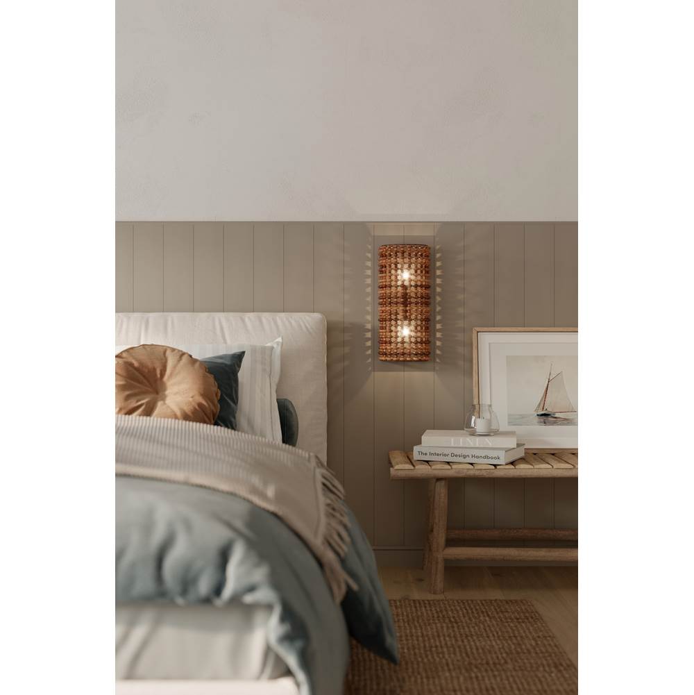 Minka-Lavery 12952-860 Dark Bronze Beaudelle 18'' High 2-light Wall Sconce Image 4