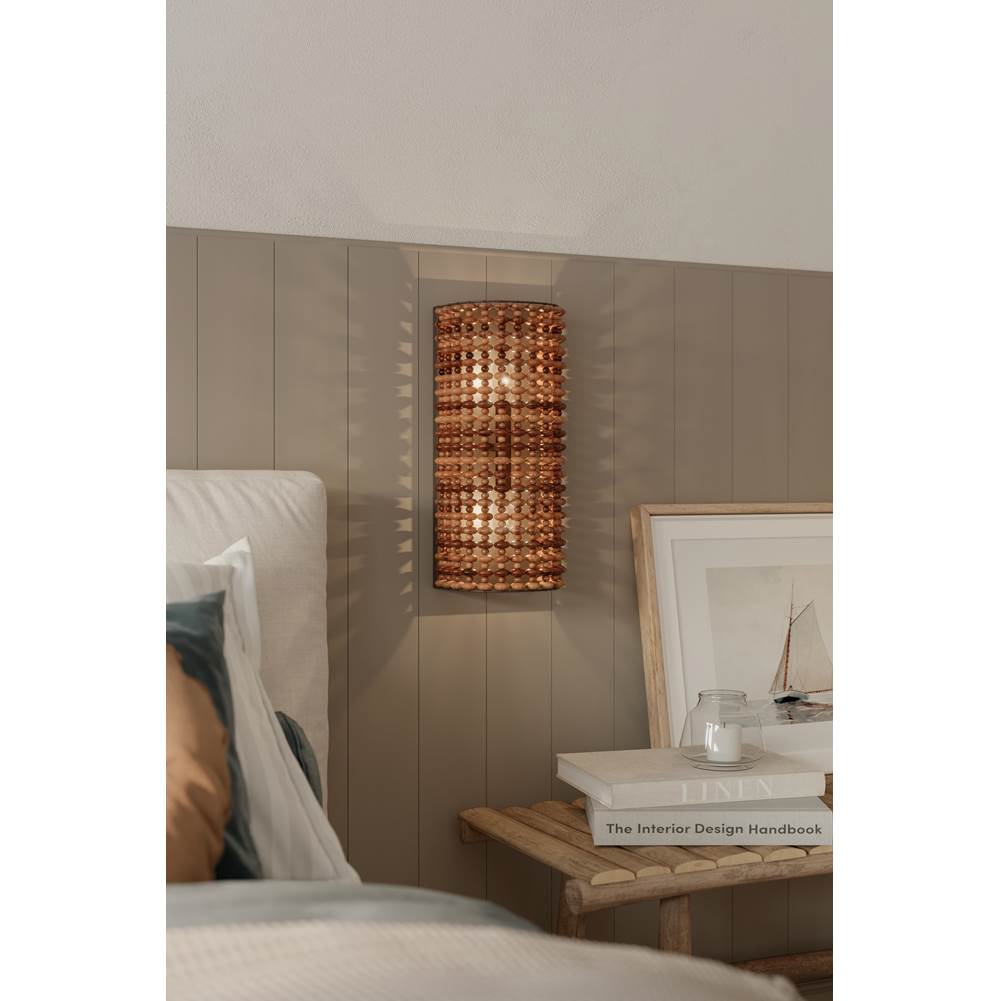 Minka-Lavery 12952-860 Dark Bronze Beaudelle 18'' High 2-light Wall Sconce Image 3
