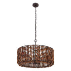 Minka-Lavery 12954-860 Dark Bronze Beaudelle 26'' 4-light Pendant Image 7