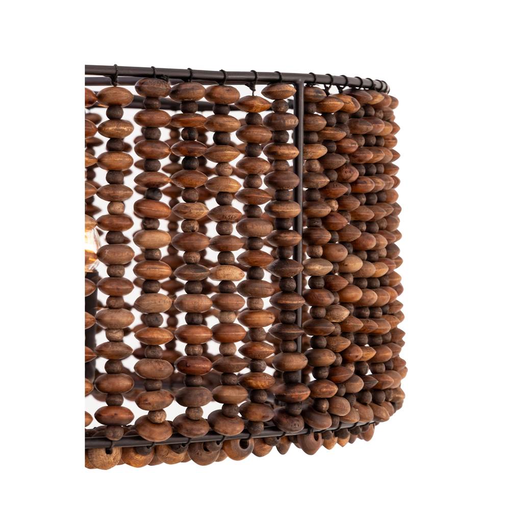 Minka-Lavery 12954-860 Dark Bronze Beaudelle 26'' 4-light Pendant Image 6