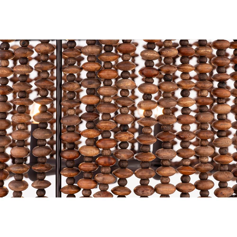 Minka-Lavery 12954-860 Dark Bronze Beaudelle 26'' 4-light Pendant Image 5