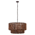 Minka-Lavery 12955-860 Dark Bronze Beaudelle 30'' 5-light Pendant Image 1