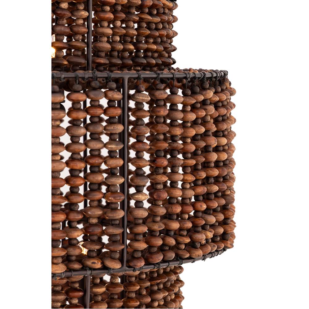 Minka-Lavery 12959-860 Dark Bronze Beaudelle 30'' 9-light Pendant Image 6