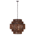 Minka-Lavery 12959-860 Dark Bronze Beaudelle 30'' 9-light Pendant Image 1