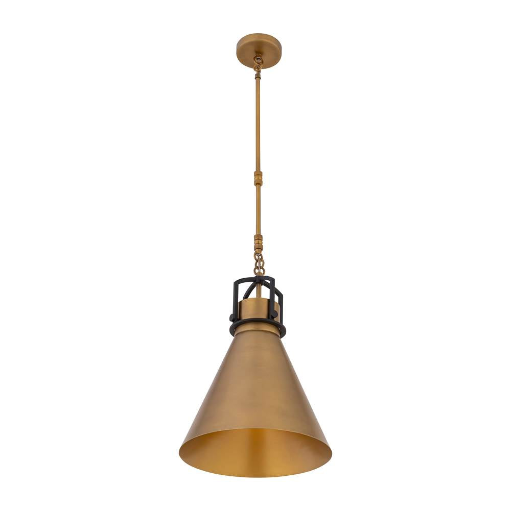 Minka-Lavery 13105-855 Legacy Brass Fenric 13.75'' 1-light Pendant Image 7