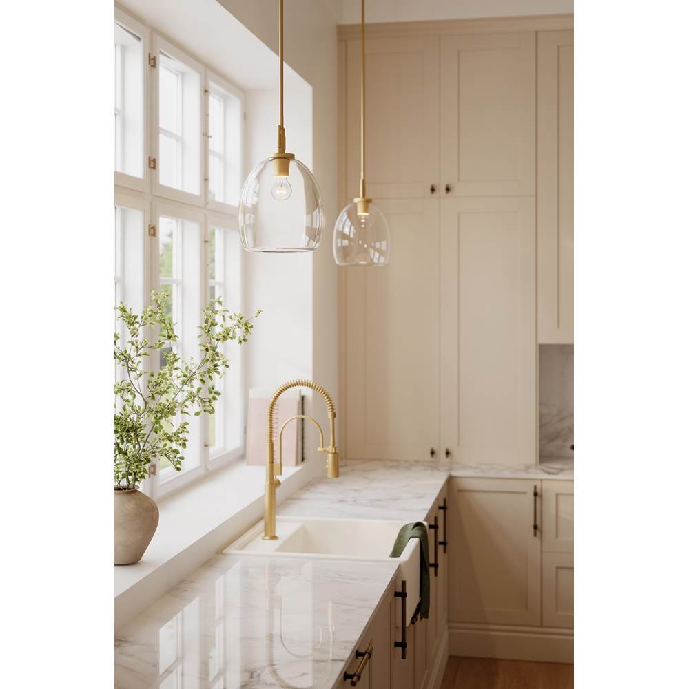 Minka-Lavery 13125-732 Legacy Brass Orbis 10'' 1-light Mini Pendant Image 5