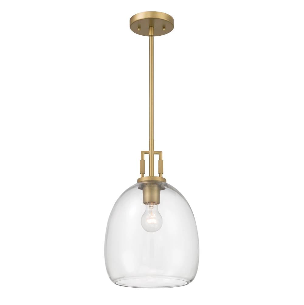 Minka-Lavery 13125-732 Legacy Brass Orbis 10'' 1-light Mini Pendant Image 1