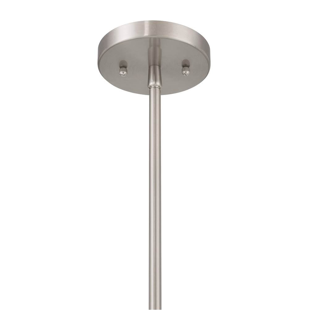 Minka-Lavery 13125-84 Brushed Nickel Orbis 10'' 1-light Mini Pendant Image 3