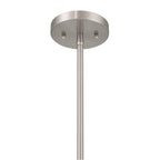 Minka-Lavery 13125-84 Brushed Nickel Orbis 10'' 1-light Mini Pendant Image 3
