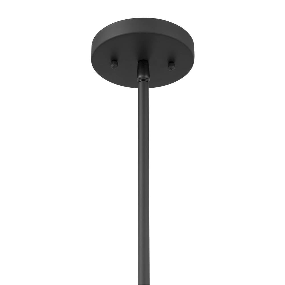 Minka-Lavery 13125-899 Dark Matte Black Orbis 10'' 1-light Mini Pendant Image 3