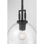 Minka-Lavery 13125-899 Dark Matte Black Orbis 10'' 1-light Mini Pendant Image 7