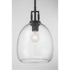 Minka-Lavery 13125-899 Dark Matte Black Orbis 10'' 1-light Mini Pendant Image 6