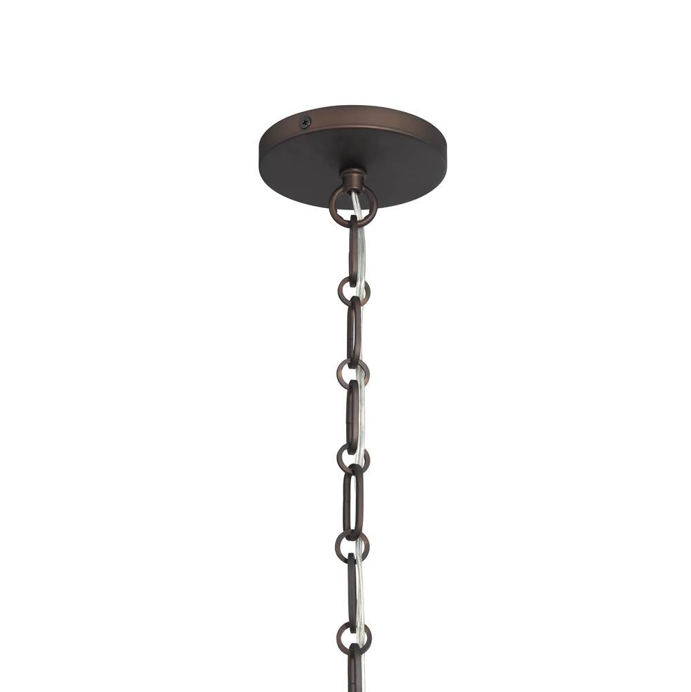 Minka-Lavery 132-860 Dark Bronze 1 Light Pendant Image 2