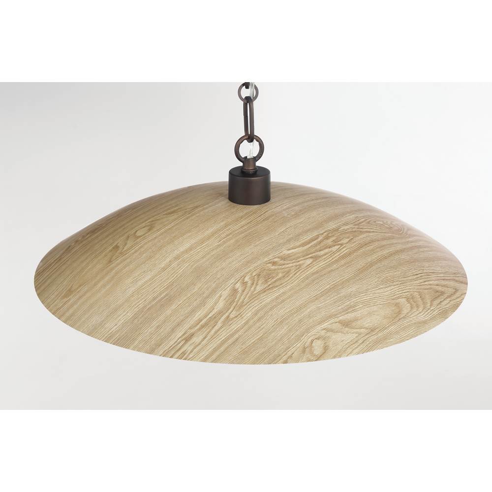 Minka-Lavery 132-860 Dark Bronze 1 Light Pendant Image 5