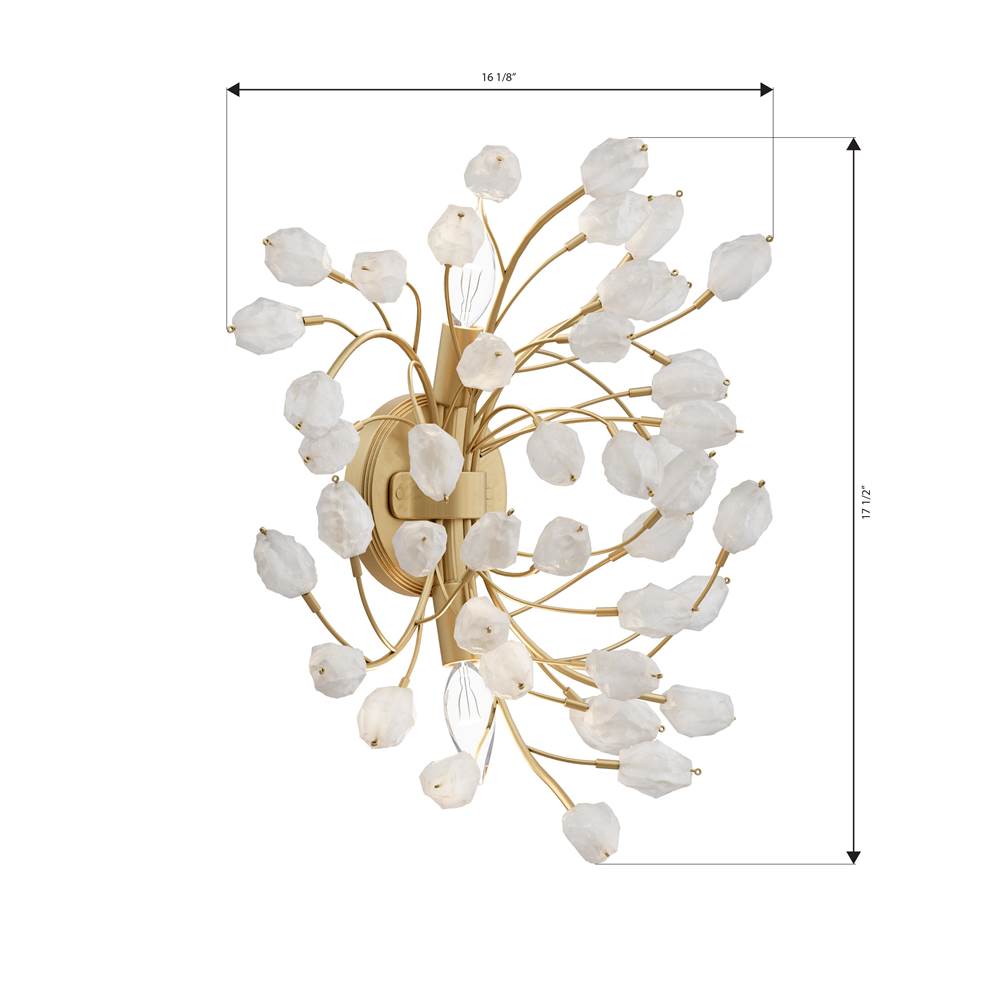Minka-Lavery 13952-870 Painted Legacy Brass Ramus 17.5'' High 2-light Wall Sconce Image 2