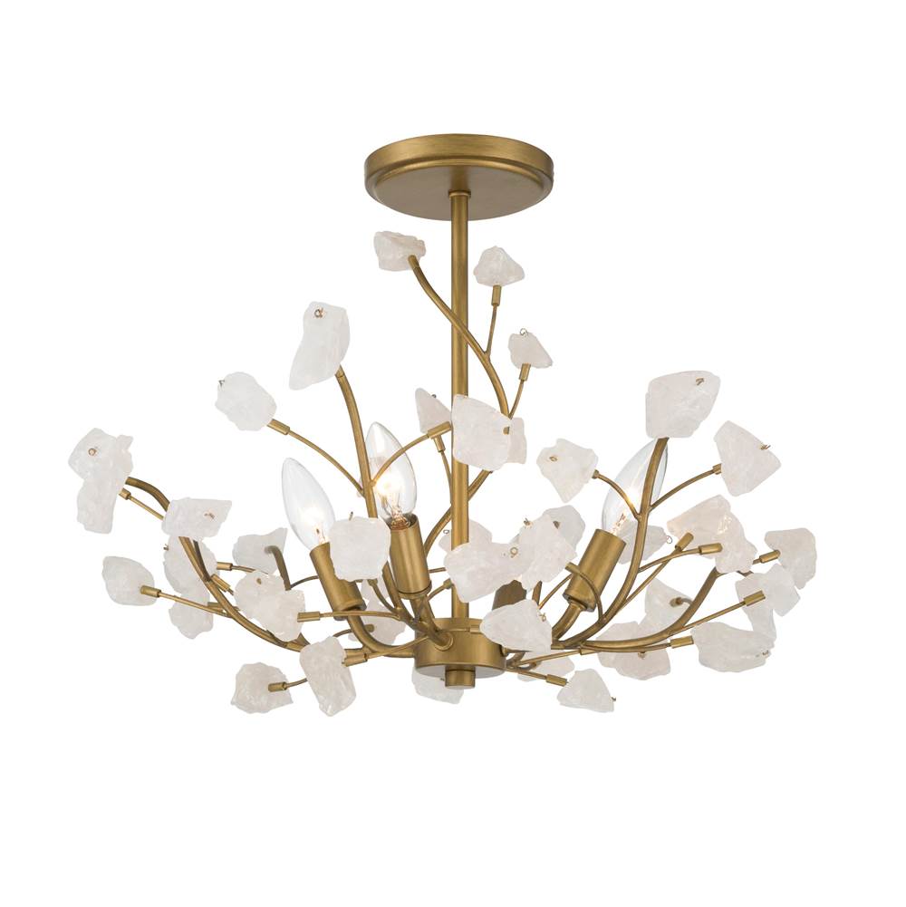 Minka-Lavery Ramus 22'' 4-light Semi-flush Mount