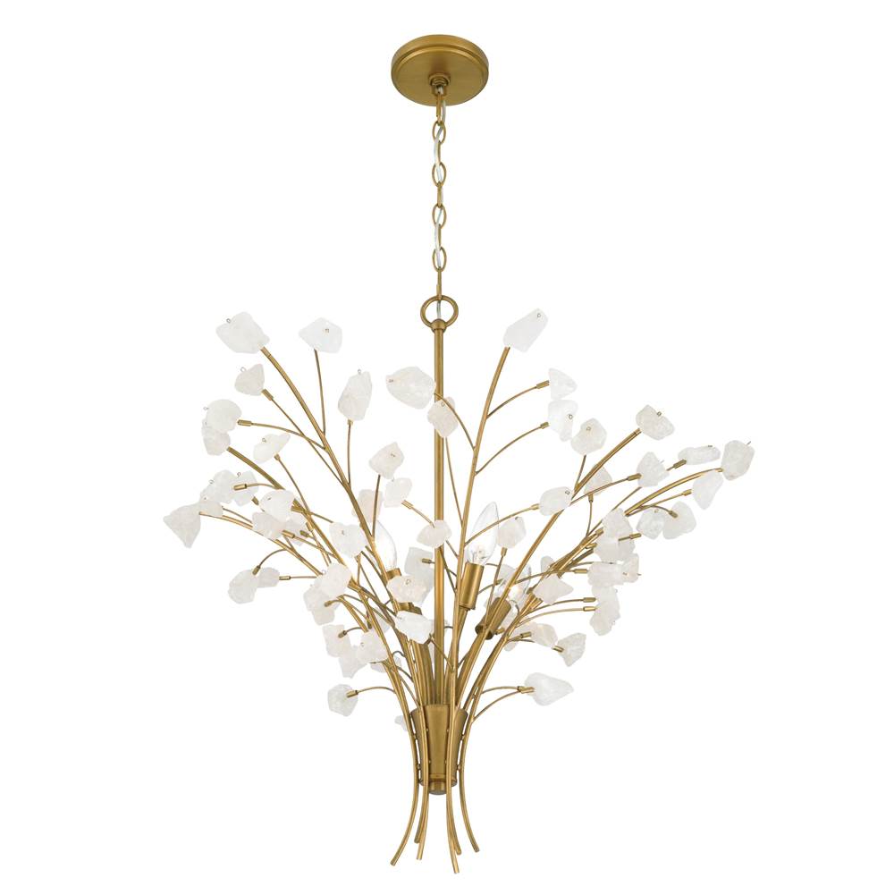 Minka-Lavery 13955-870 Painted Legacy Brass Ramus 30.5'' 4-light Chandelier Image 7