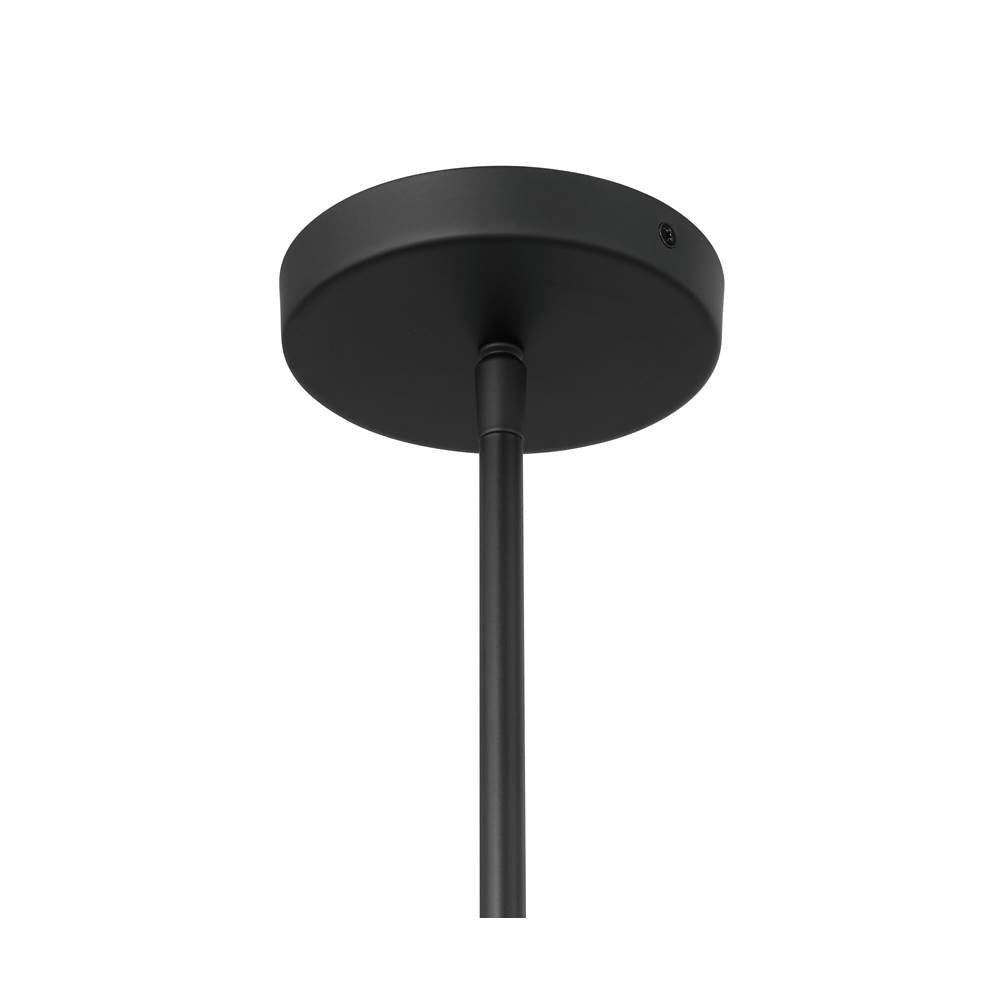 Minka-Lavery 140-899 Dark Matte Black 1 Light Pendant Image 2