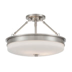 Minka-Lavery Halora 15.25'' 3-light Semi-flush Mount
