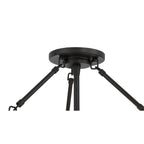 Minka-Lavery 14086-899 Dark Matte Black Halora 15.25'' 3-light Semi-flush Mount Image 6