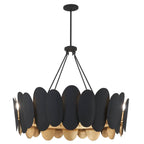 Minka-Lavery 1418-897 Dark Matte Black Vailen 36'' 12-light Pendant Image 3
