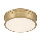 Minka-Lavery 14226-732-L Legacy Brass Marnex 13'' 5cct Led Flush Mount Image 7