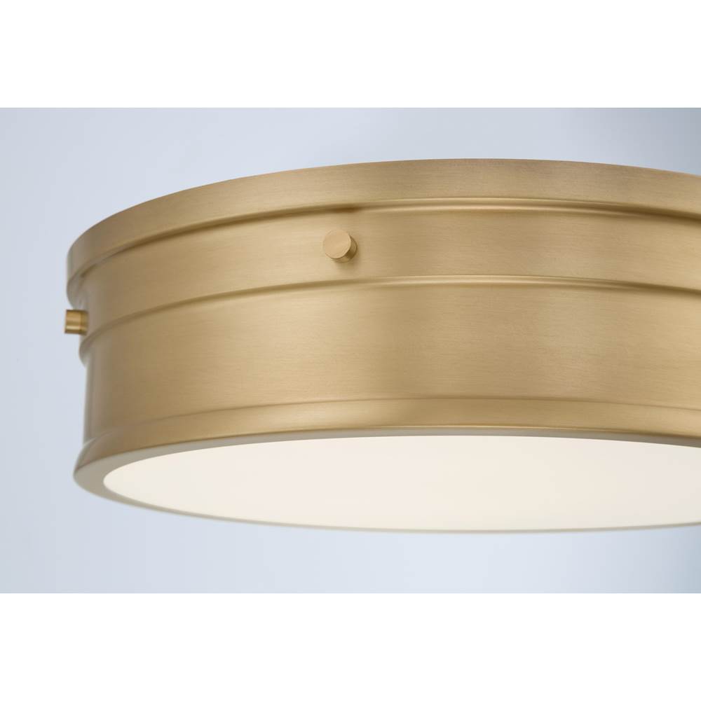 Minka-Lavery 14226-732-L Legacy Brass Marnex 13'' 5cct Led Flush Mount Image 6