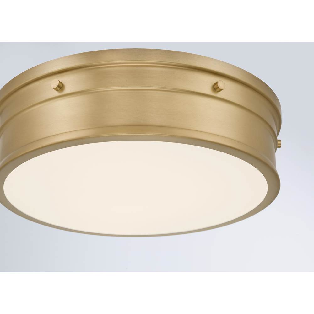 Minka-Lavery 14226-732-L Legacy Brass Marnex 13'' 5cct Led Flush Mount Image 5