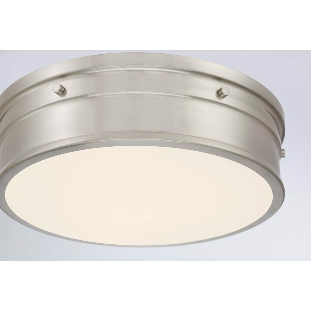 Minka-Lavery 14226-84-L Brushed Nickel Marnex 13'' 5cct Led Flush Mount Image 5
