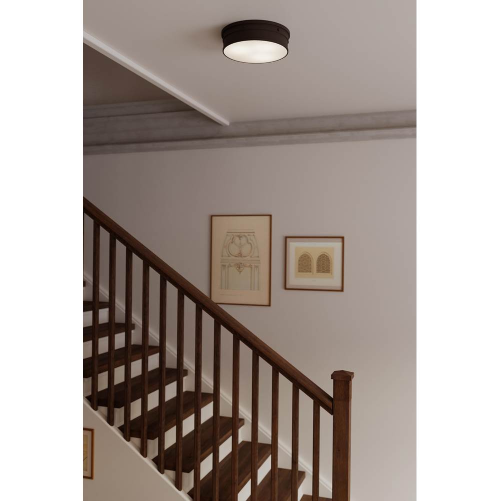 Minka-Lavery 14226-868-L Plated Dark Bronze Marnex 13'' 5cct Led Flush Mount Image 3