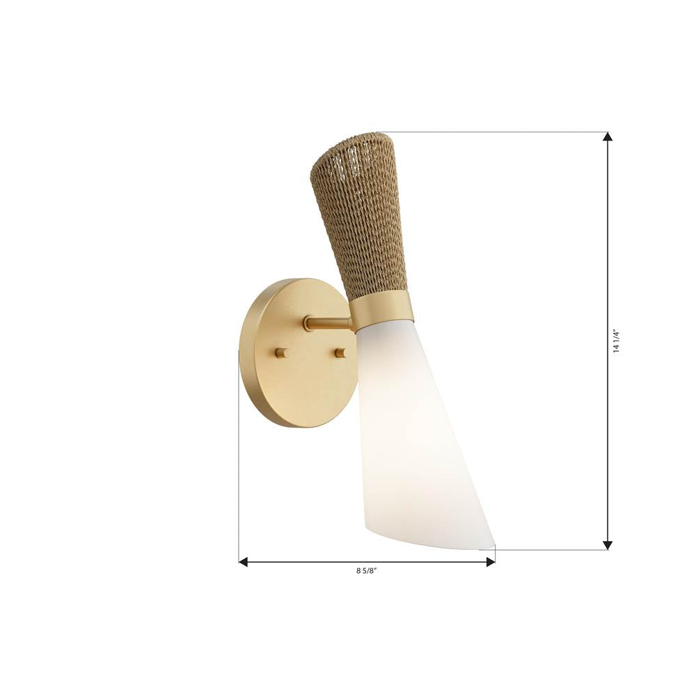 Minka-Lavery 14261-732 Legacy Brass Vantrel  13.75'' High 1-light Wall Sconce Image 2