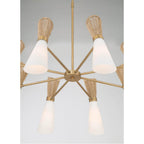 Minka-Lavery 14266-732 Legacy Brass Vantrel  36'' 8-light Chandelier Image 7