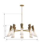 Minka-Lavery 14266-732 Legacy Brass Vantrel  36'' 8-light Chandelier Image 2