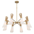 Minka-Lavery 14266-732 Legacy Brass Vantrel  36'' 8-light Chandelier Image 1