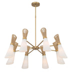 Minka-Lavery 14266-732 Legacy Brass Vantrel  36'' 8-light Chandelier Image 1