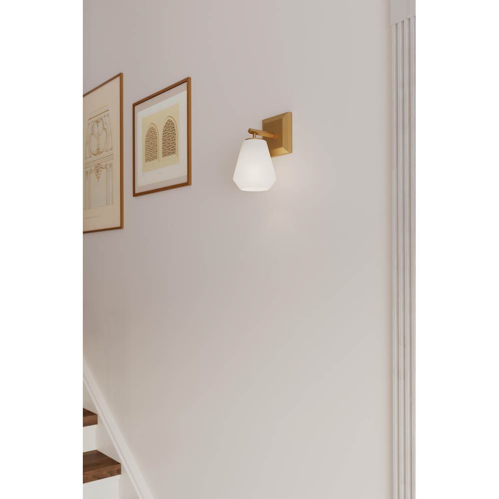 Minka-Lavery 14371-732 Legacy Brass Siena 9.5'' High 1-light Bath Sconce Image 3