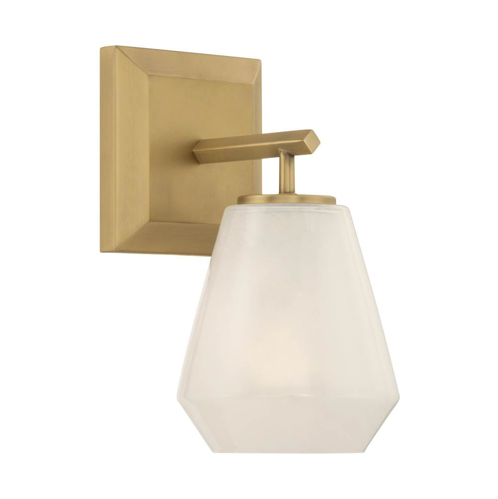 Minka-Lavery 14371-732 Legacy Brass Siena 9.5'' High 1-light Bath Sconce Image 1