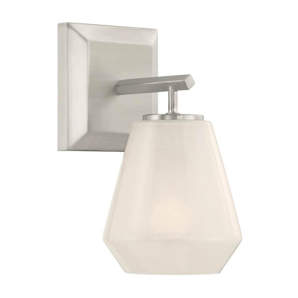 Minka-Lavery 14371-84 Brushed Nickel Siena 9.5'' High 1-light Bath Sconce Image 5