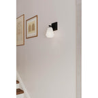 Minka-Lavery 14371-899 Dark Matte Black Siena 9.5'' High 1-light Bath Sconce Image 3
