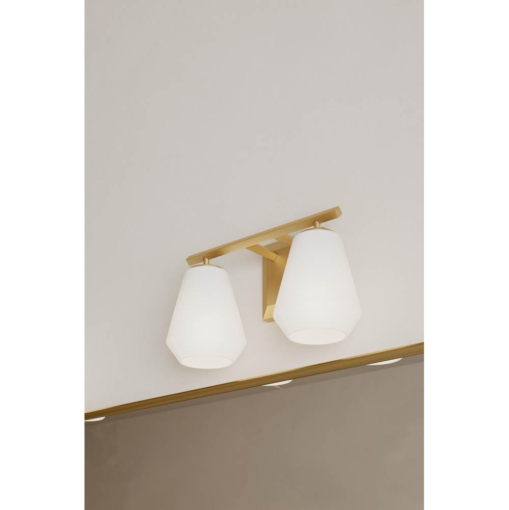 Minka-Lavery 14372-732 Legacy Brass Siena 14.25'' 2-light Vanity Image 3