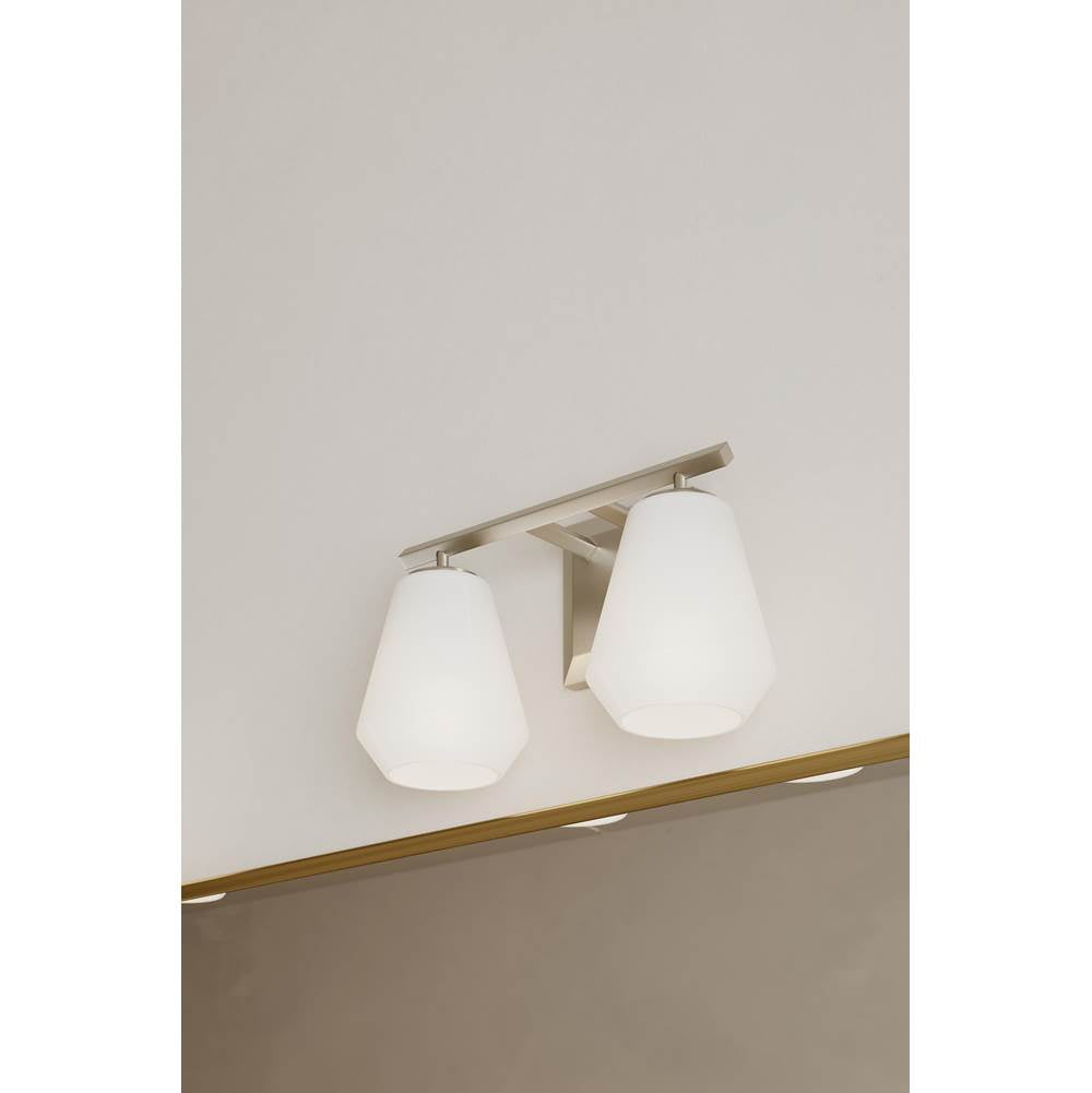 Minka-Lavery 14372-84 Brushed Nickel Siena 14.25'' 2-light Vanity Image 3