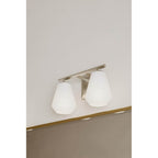 Minka-Lavery 14372-84 Brushed Nickel Siena 14.25'' 2-light Vanity Image 3